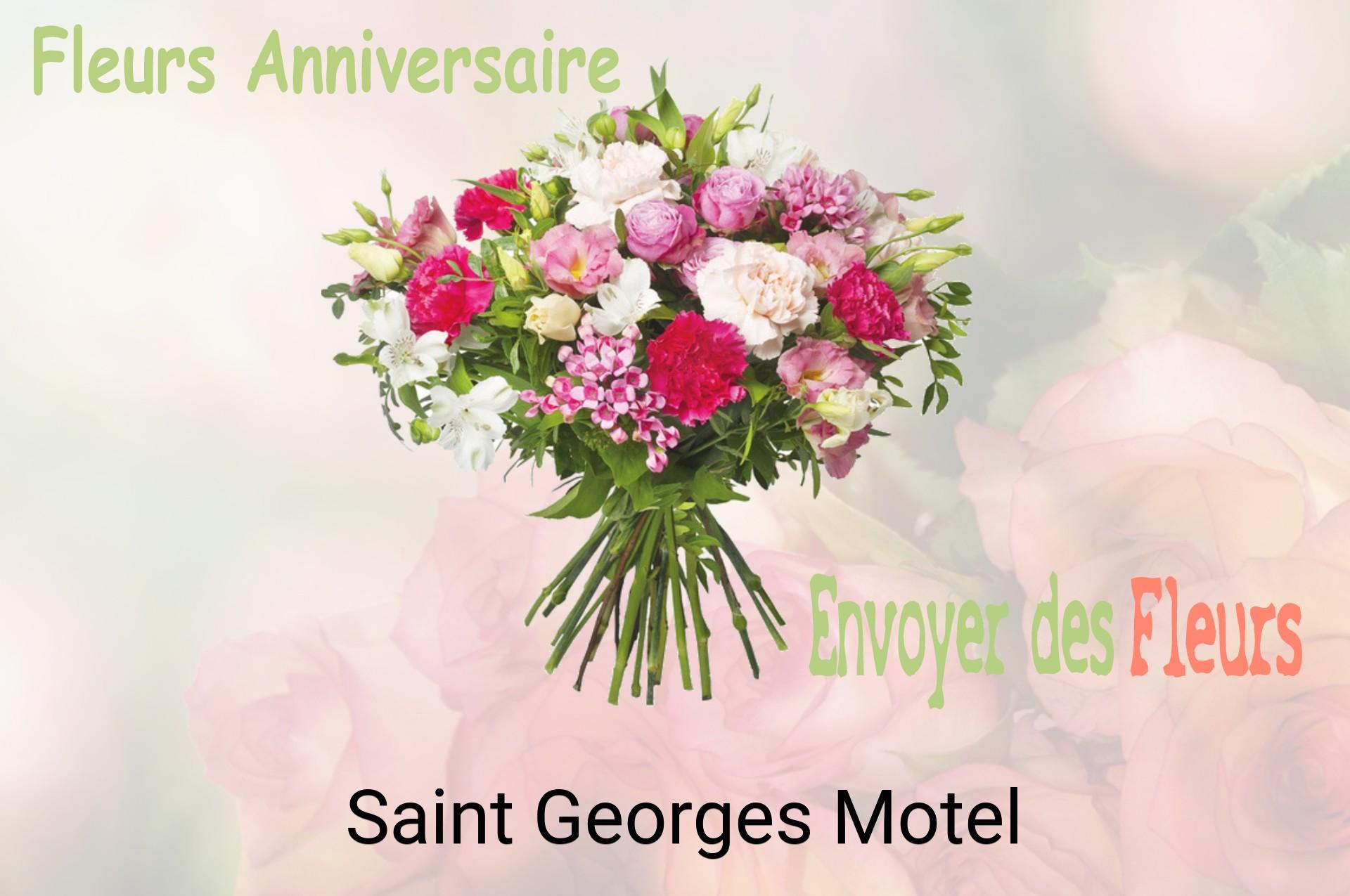 Bouquet de fleurs d’anniversaire livré à Saint-Georges-Motel