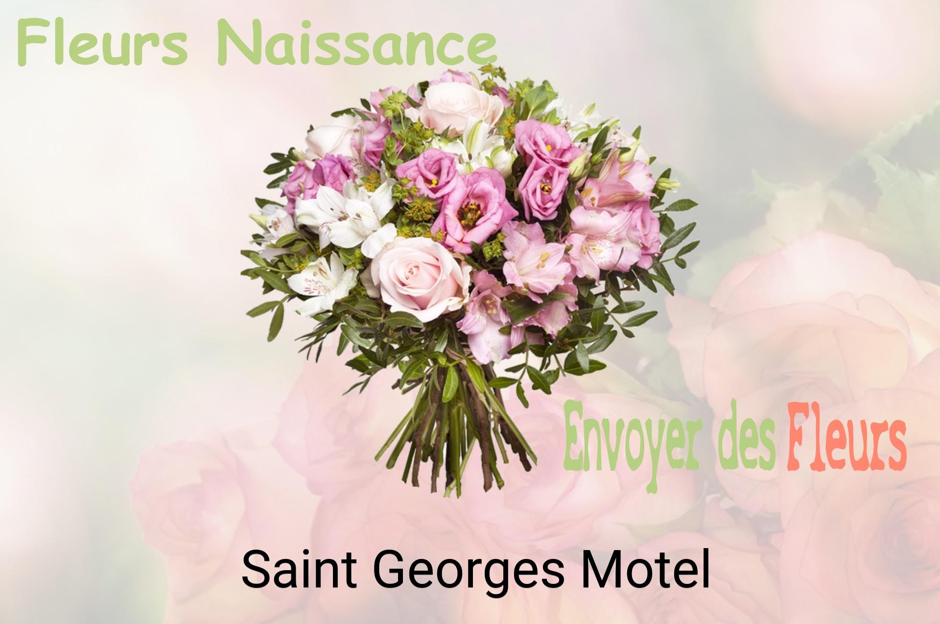 Bouquet de fleurs de naissance livré à Saint-Georges-Motel