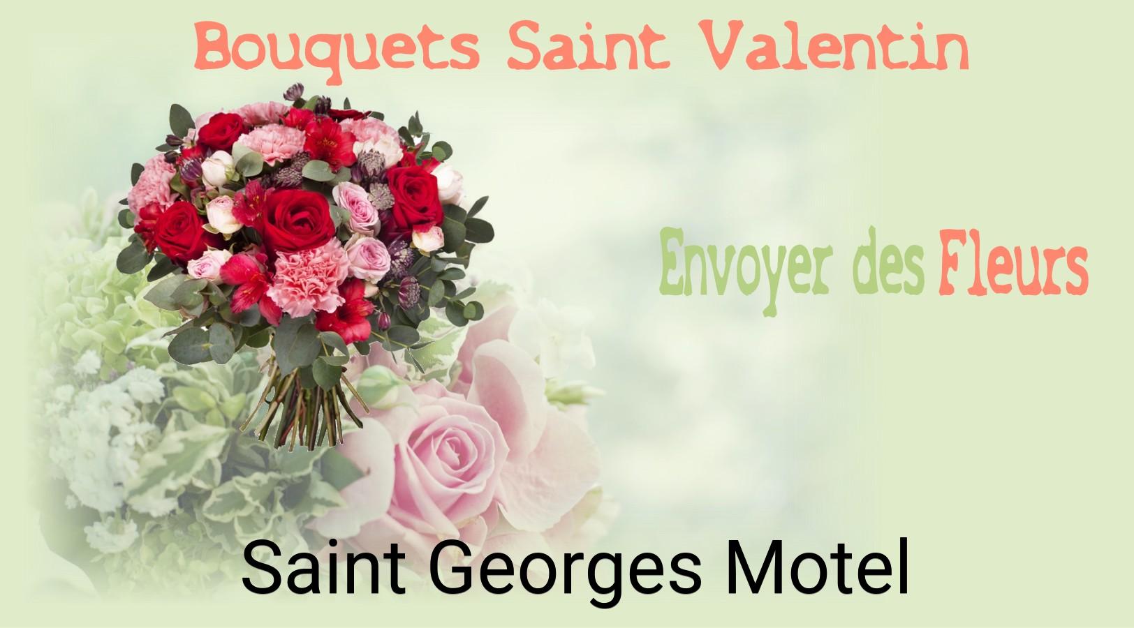 Roses de Saint-Valentin livrées à Saint-Georges-Motel